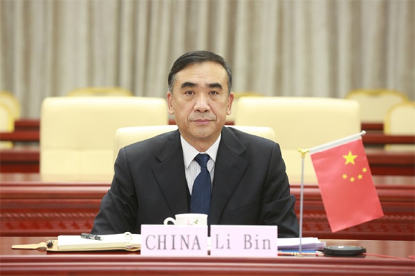 Li Bin attends 14th Tripartite Health Ministers’ Meeting via video link.jpg